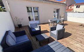 Maison familiale et chaleureuse à la chaume av 2 chambres, terrasse, wifi